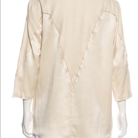 Rag & Bone Silk high low top - Picture 3 of 3